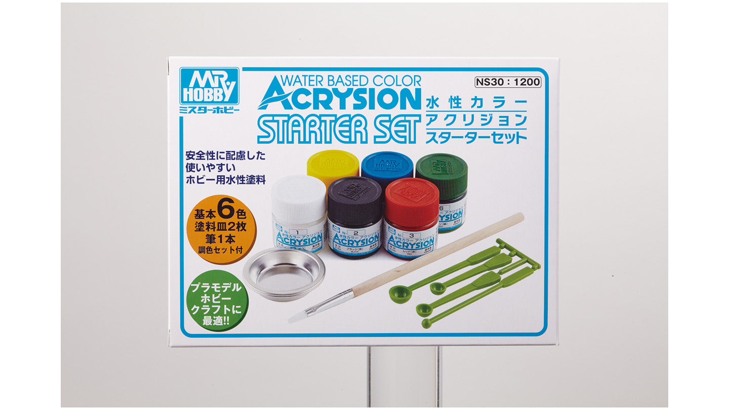 Mr. Hobby Acrysion Starter Set