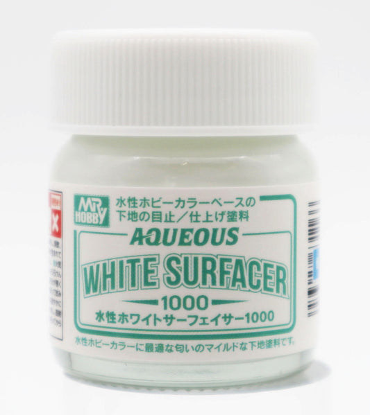 Mr. Hobby Aqueous Surfacer 1000 - White (40ml)
