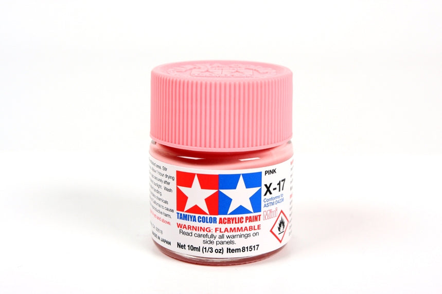 Tamiya Acrylic Mini X-17 Pink (10ml)