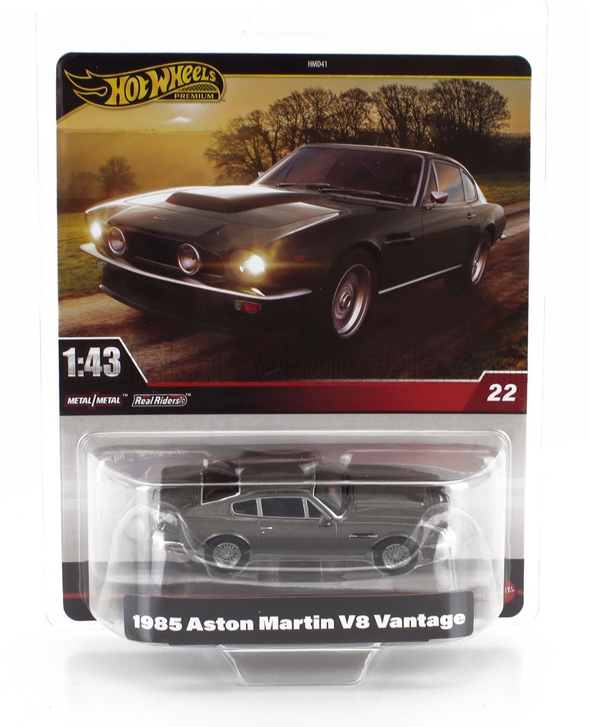 Hot Wheels Premium 1985 Aston Martin V8 Vantage (1:43)