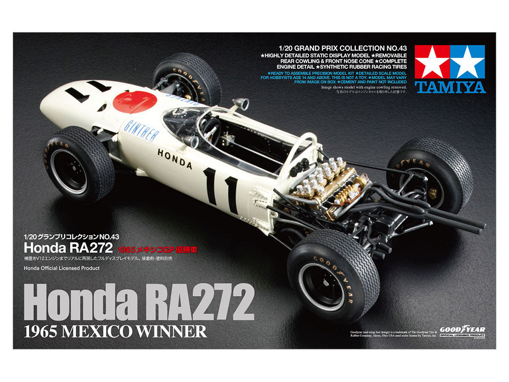 Tamiya Honda RA272 - 1965 Mexico Winner (1:20)