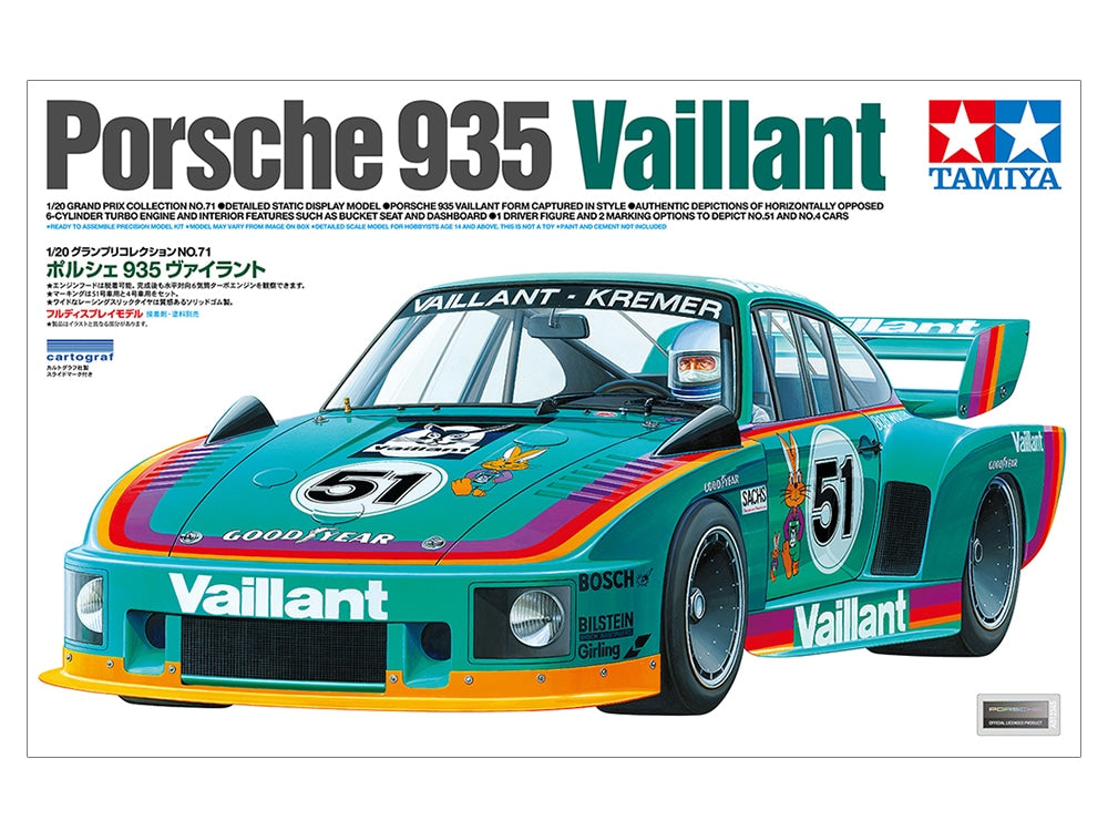 Tamiya Porsche 935 Vaillant (1:20)