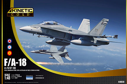 Kinetic Model Kits F/A-18 A+/B/CF-188 (1:48)