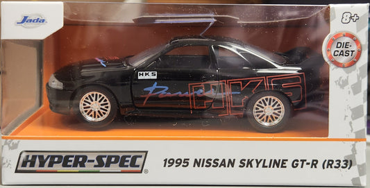 Jada Hyper-Spec 1995 Nissan Skyline GT-R (R33) (1:32)