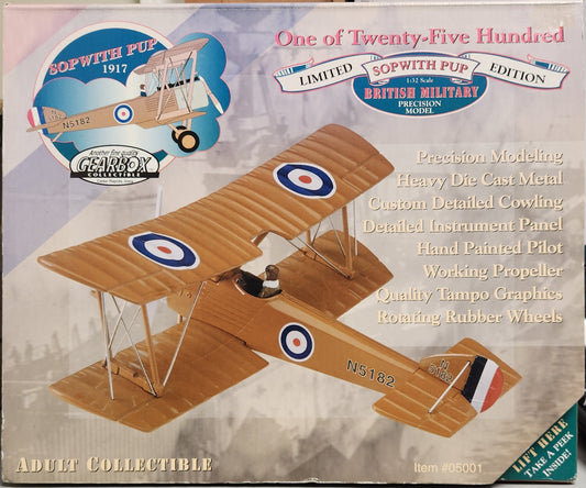 Gearbox Collectible British Military 1917 Sopwith Pup (1:32)