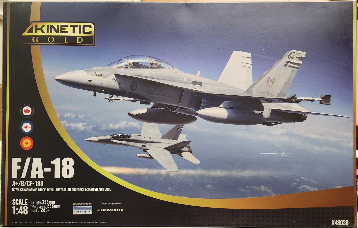Kinetic Model Kits F/A-18 A+/B/CF-188 (1:48)