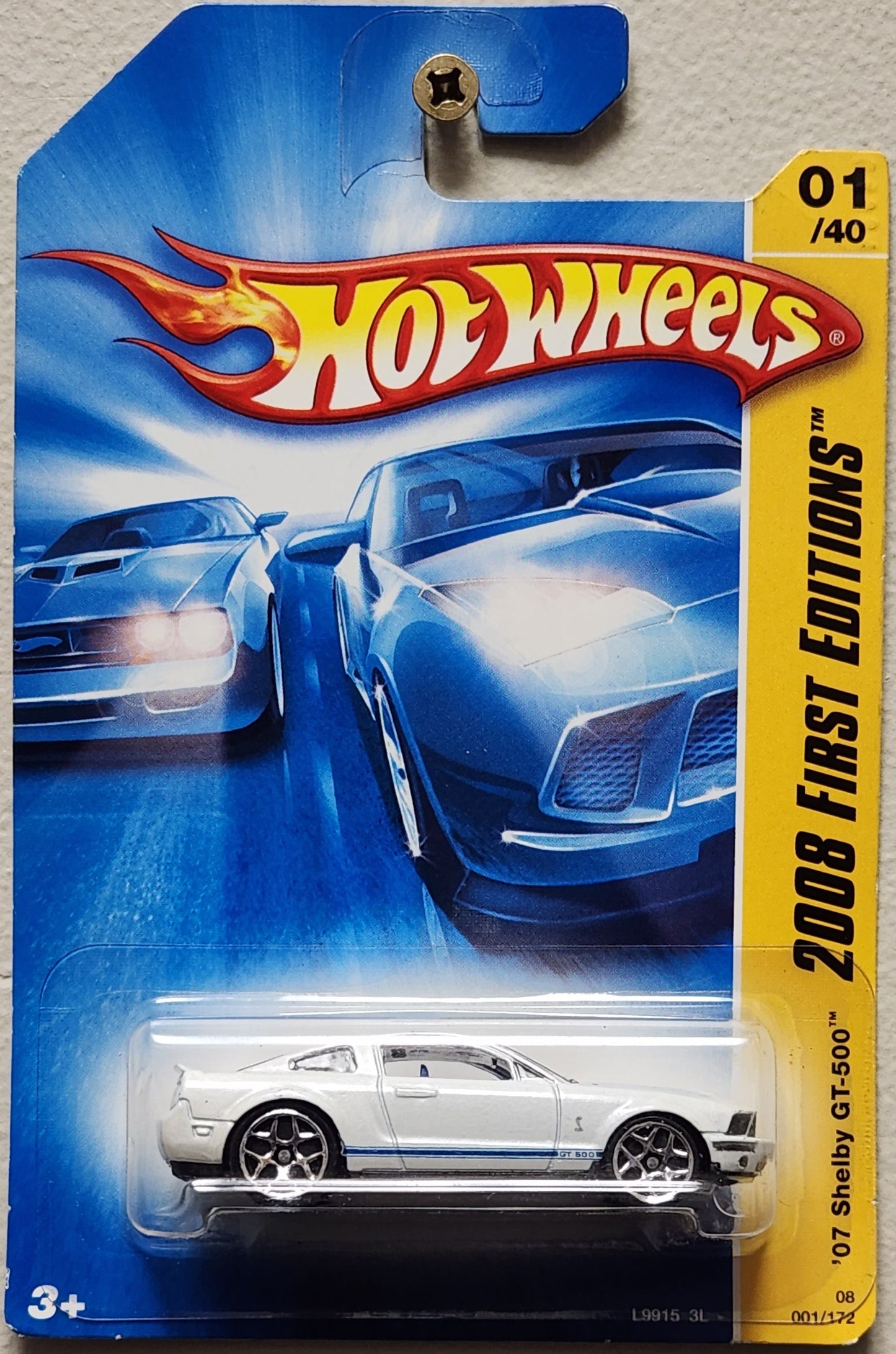 Hot Wheels 2008 First Editions 2007 Shelby GT-500 (1:64)