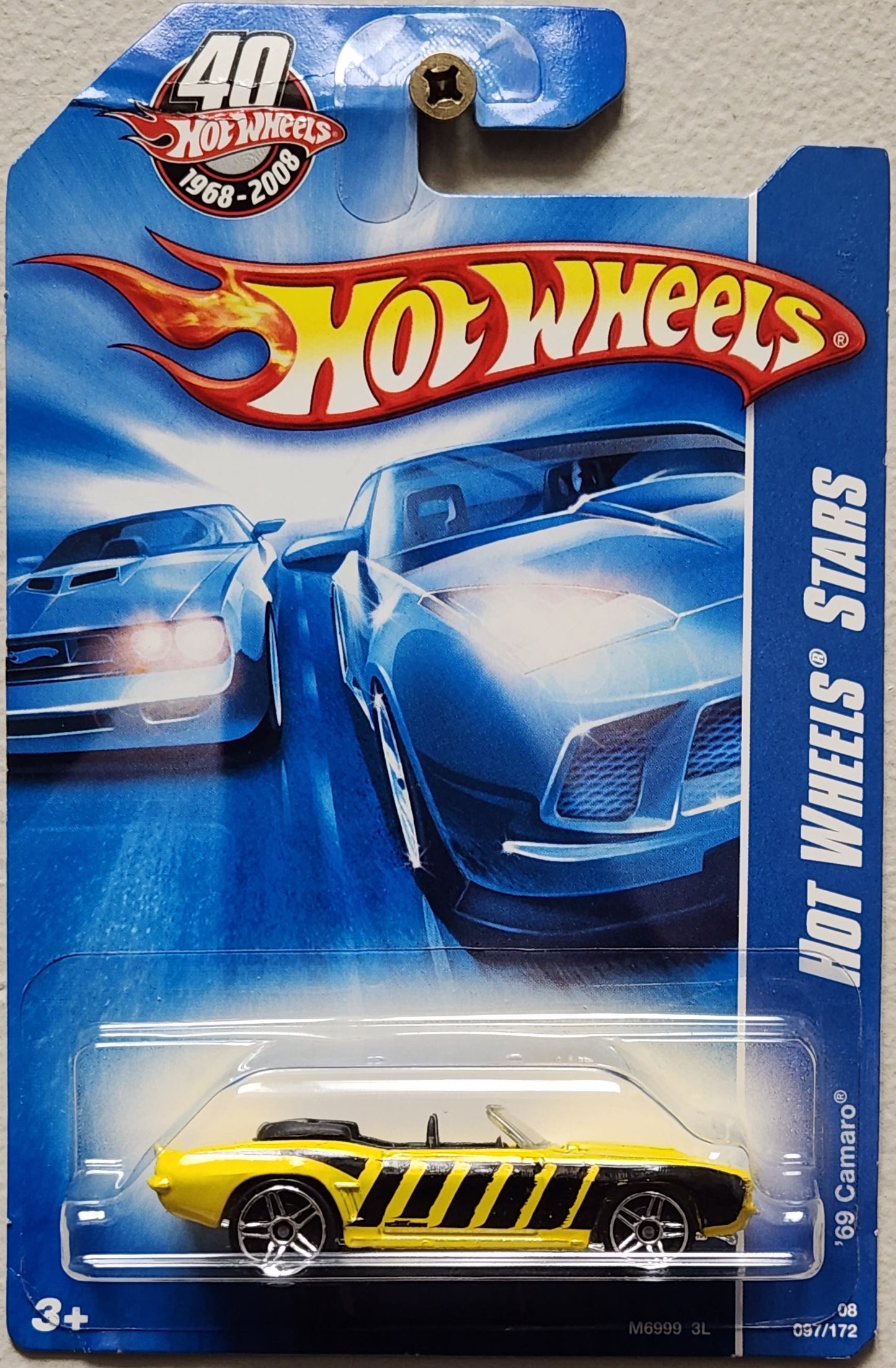 Hot Wheels Stars 1969 Camaro (1:64)