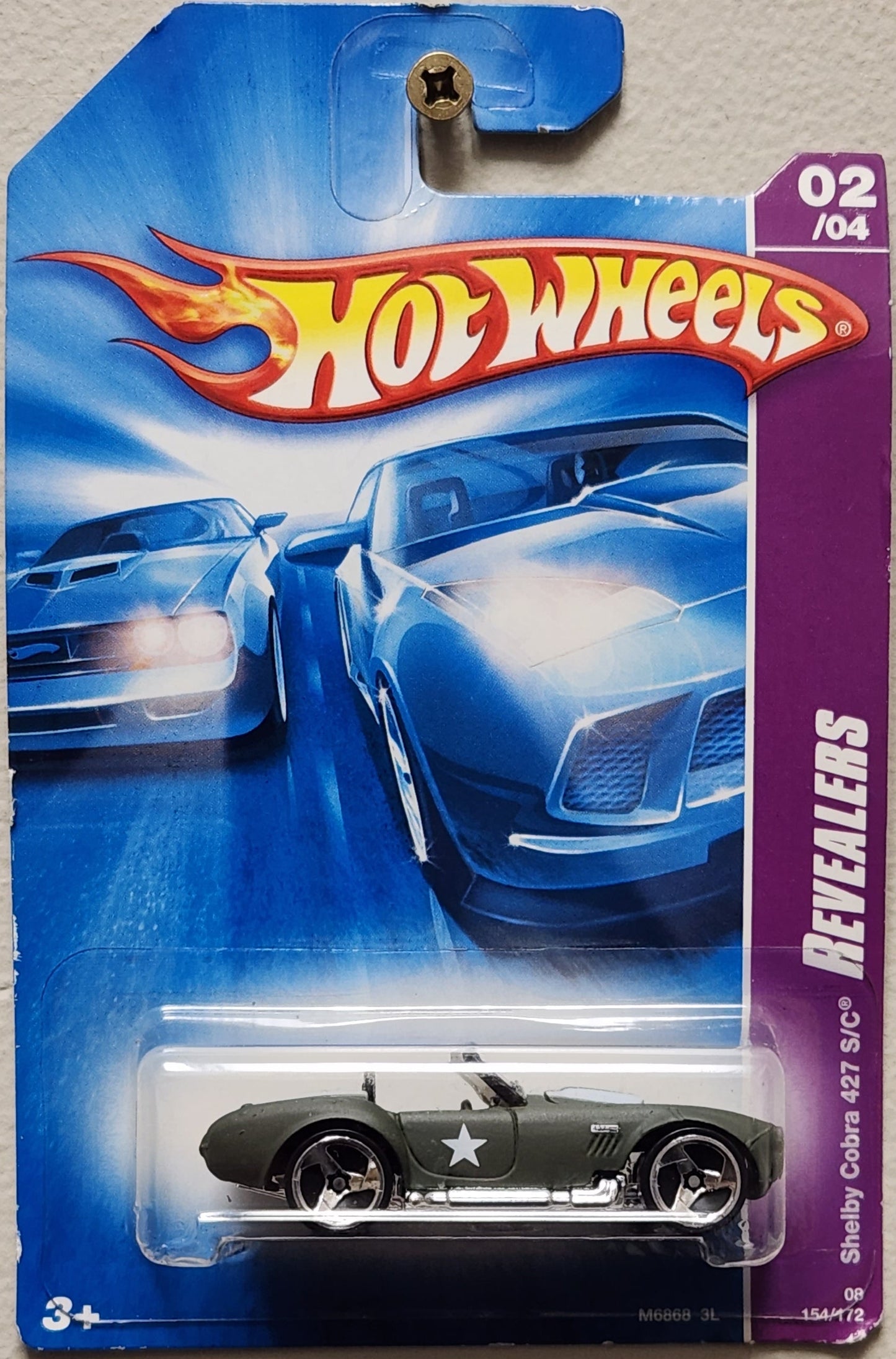 Hot Wheels Revealers Shelby Cobra 427 S/C (1:64)