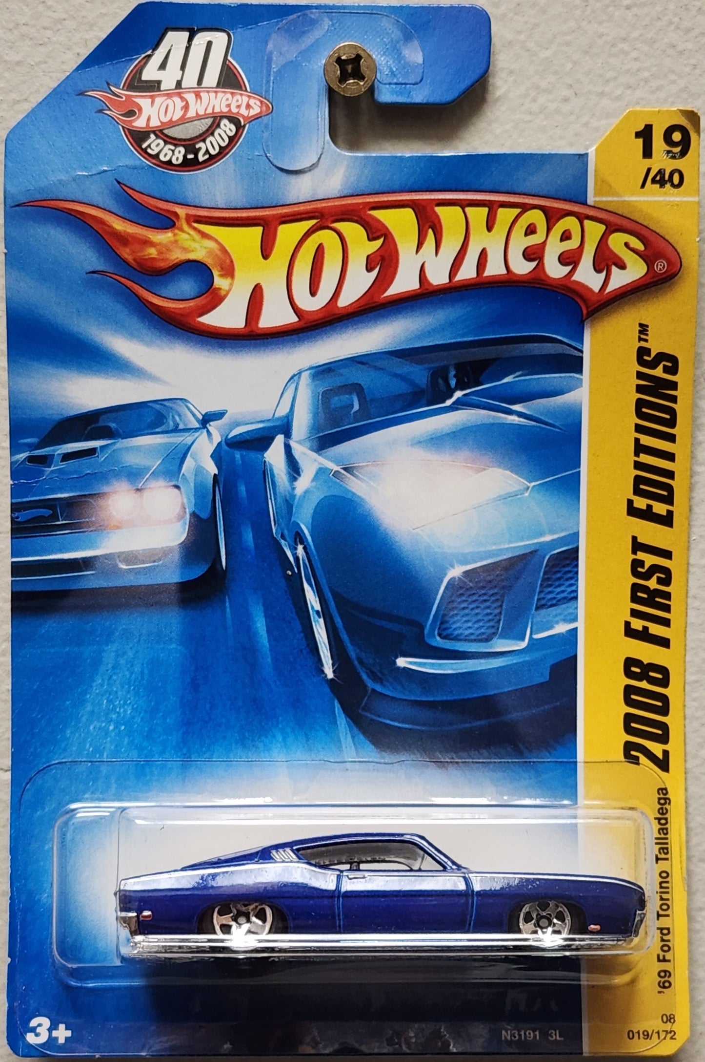 Hot Wheels 2008 First Editions 1969 Ford Torino Talladega (1:64)