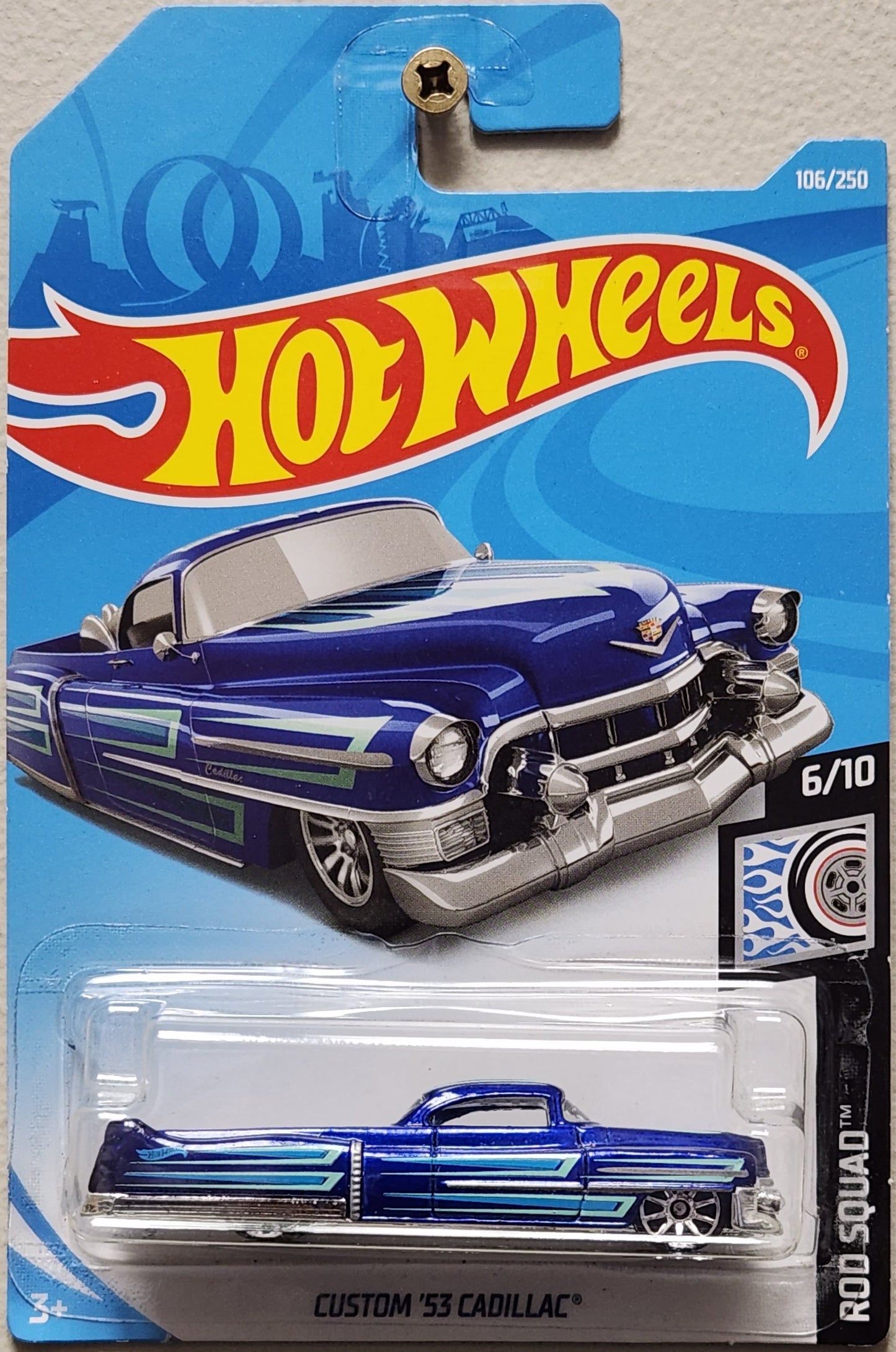 Hot Wheels Rod Aquad Custom 1953 Cadillac (1:64)
