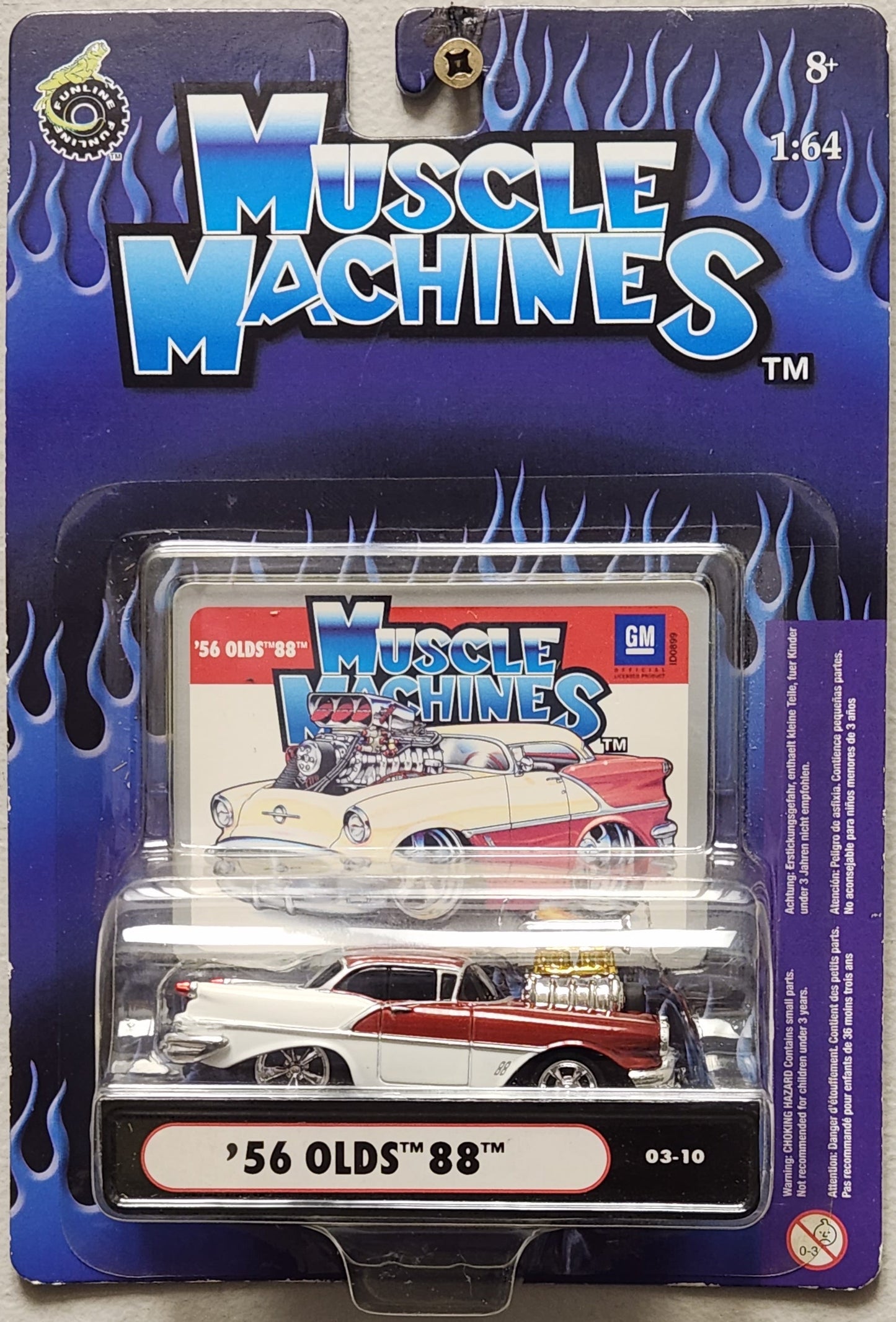 Muscle Machines 1956 Olds 88 (1:64)