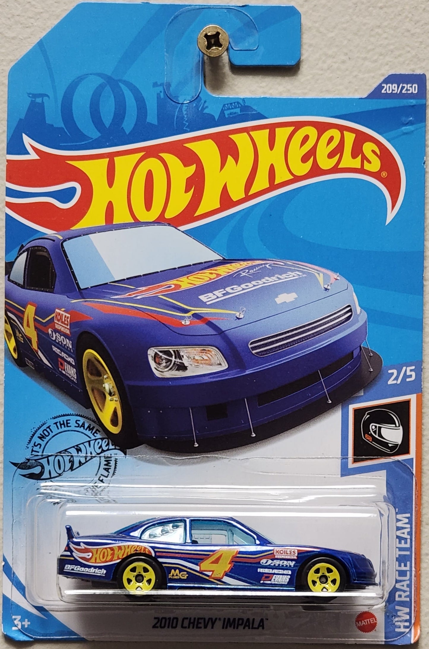 Hot Wheels HW Race Team 2010 Chevy Impala (1:64)