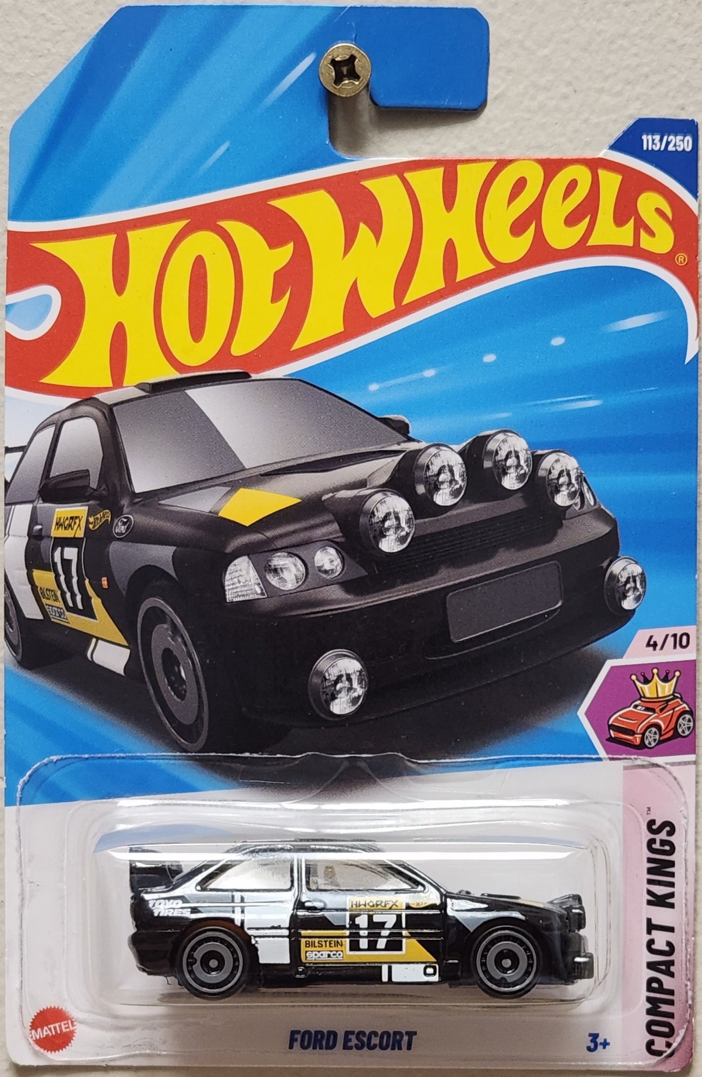 Hot Wheels Compact Kings Ford Escort (1:64)