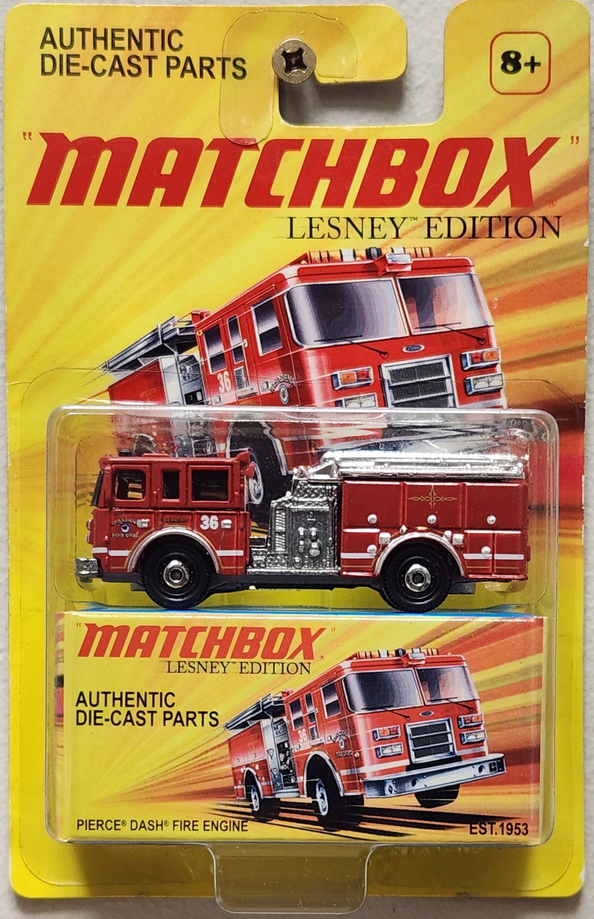 Matchbox Lesney Edition Pierce Dash Fire Engine (1:64)
