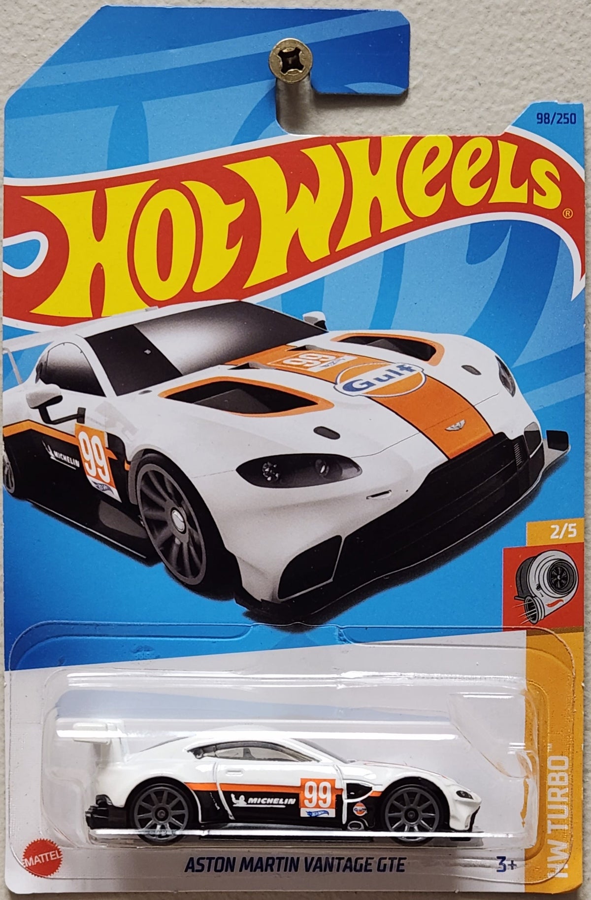 Hot Wheels HW Turbo Aston Martin Vantage GTE (1:64)