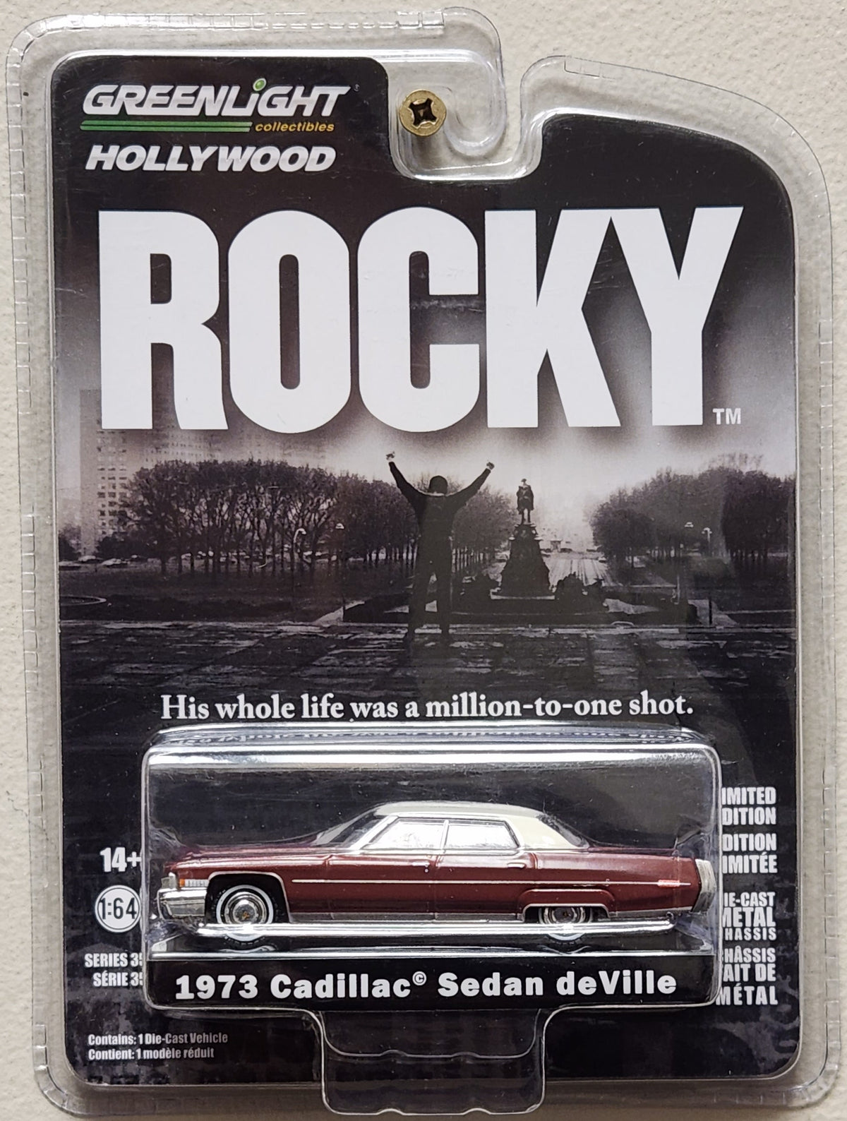 Greenlight Rocky 1973 Cadillac Sedan deVille (1:64)