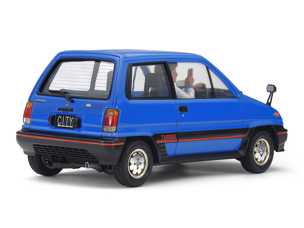 Tamiya Honda City Turbo with Motocompo (1:24)