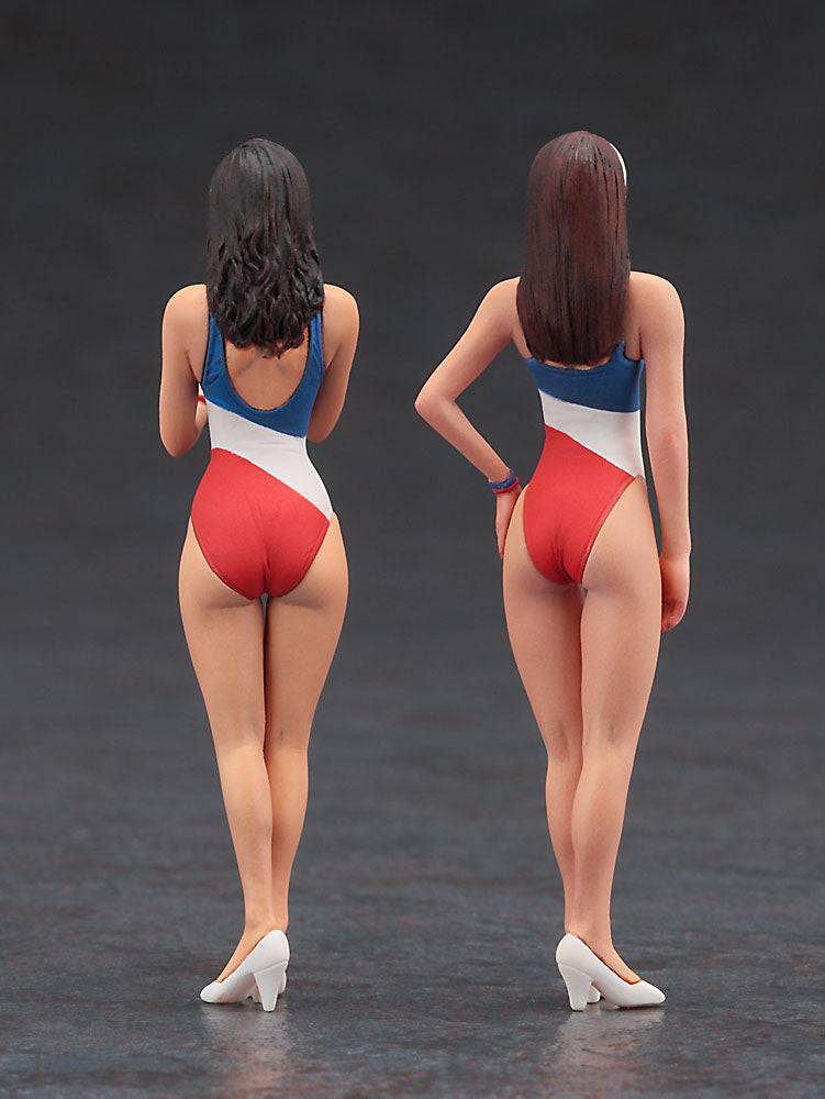 Hasegawa 90's Paddock Girls Figure (1:24)
