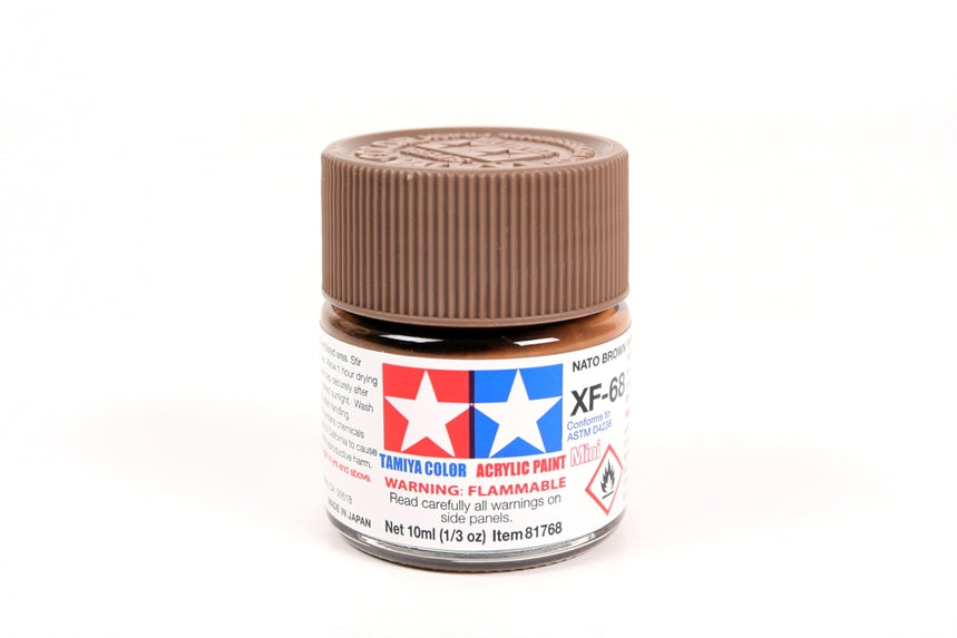 Tamiya Acrylic Mini XF-68 NATO Brown (10ml)