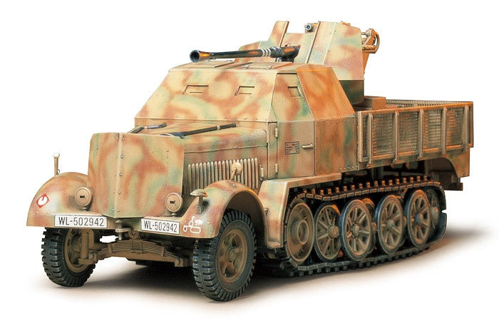 Tamiya German 8ton Semi Track 3.7cm Flak 37 Sd.Kfz.7/2 Armored Cab Type (1:35)