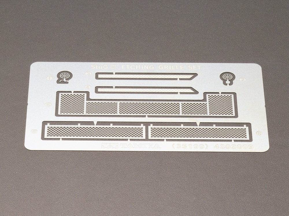 Tamiya Military Miniature German Sturmgeschütz III Photo Etched Grille Set (1:35)