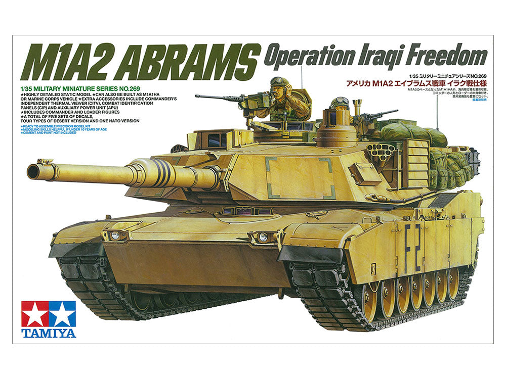Tamiya M1A2 Abrams - Operation Iraqi Freedom (1:35)