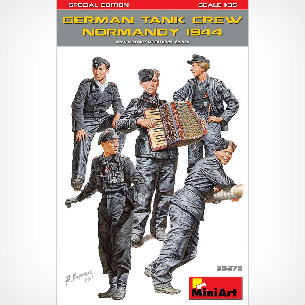 MiniArt WWII German Tank Crew - Normandy 1944 (1:35)