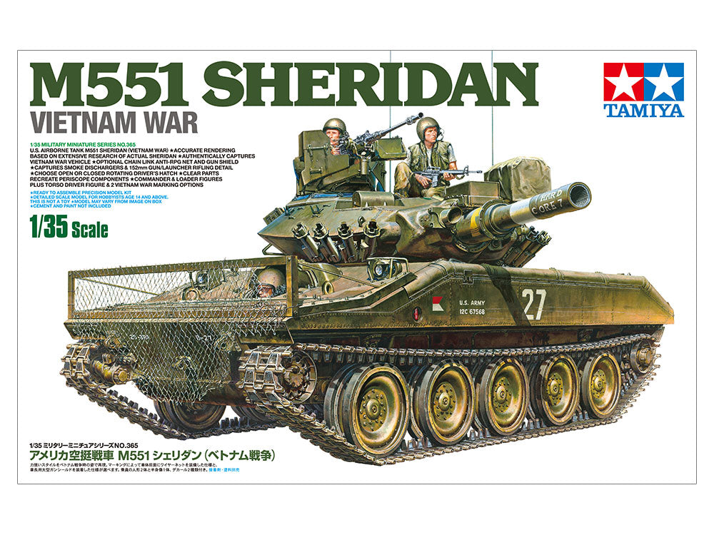 Tamiya Vietnam War M551 Sheridan (1:35)