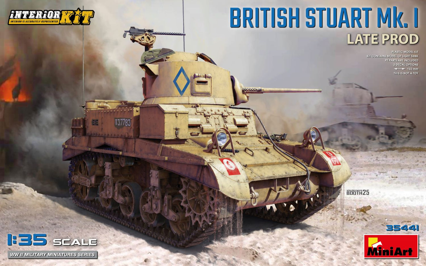 MiniArt British Stuart Mk. I Late Production (1:35)