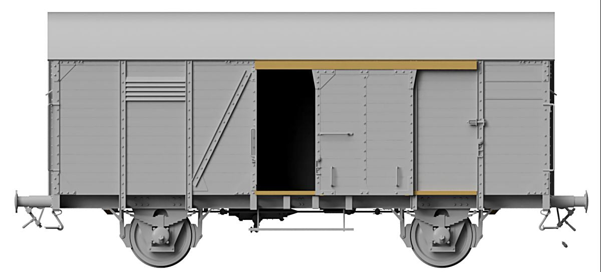 Thunder Model German Gedeckter Guterwagen G10 (1:35)