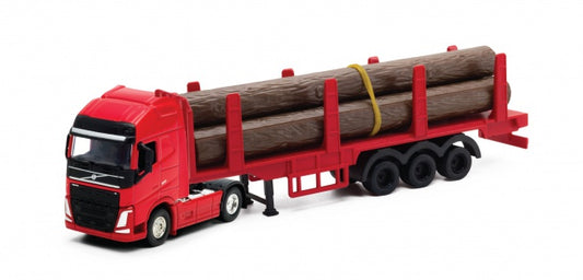 Welly Volvo FH with Logging Trailer (1:64)