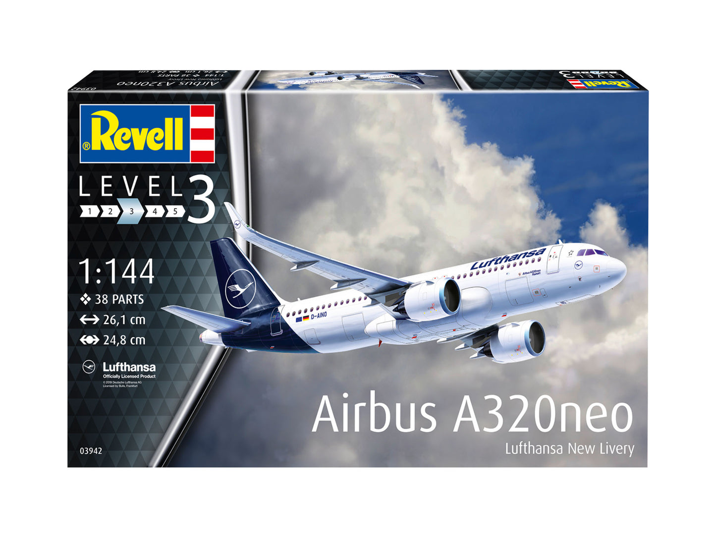 Revell Lufthansa Airbus A320neo - New Livery (1:144)