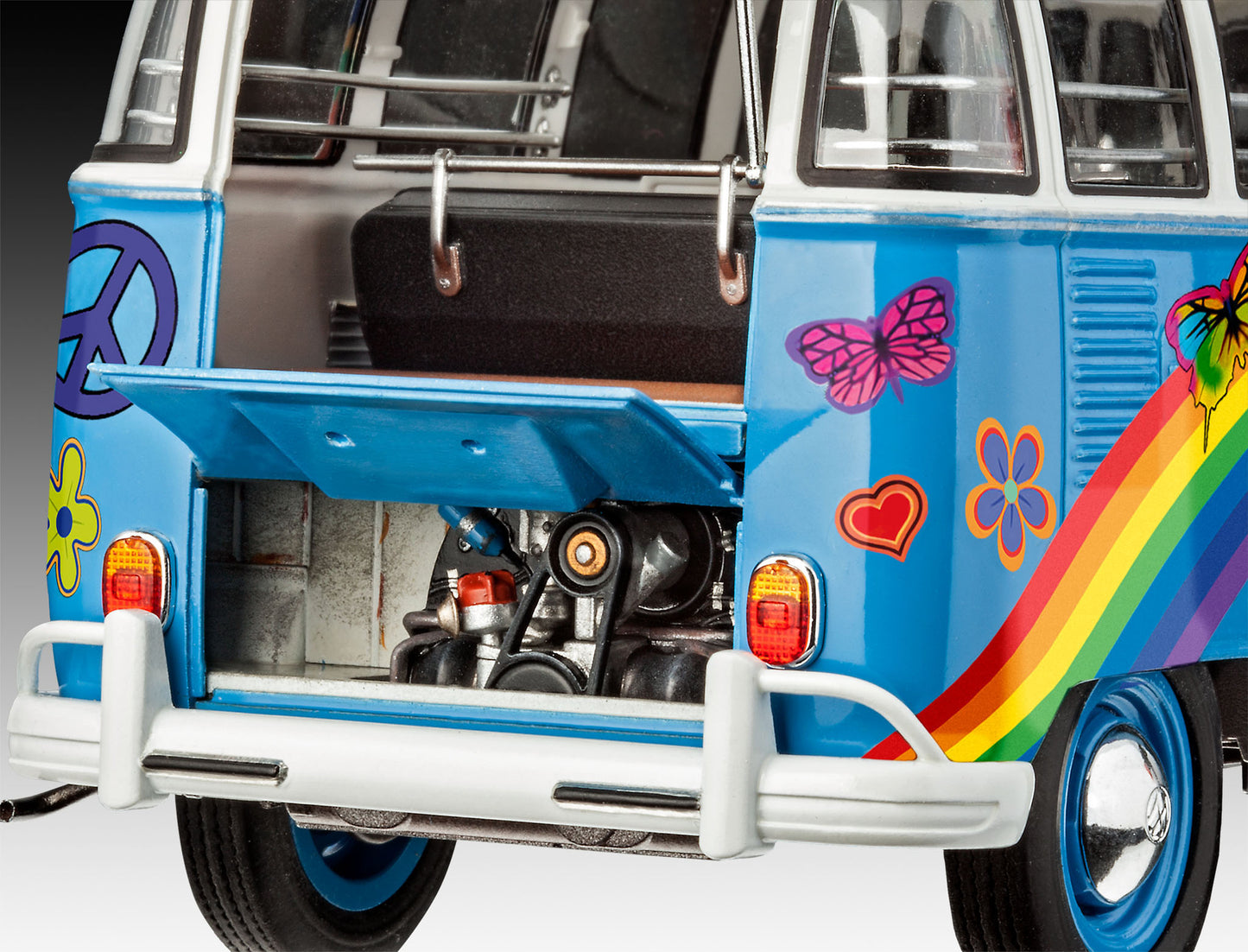 Revell Volkswagen T1 Samba Bus Flower Power (1:24)