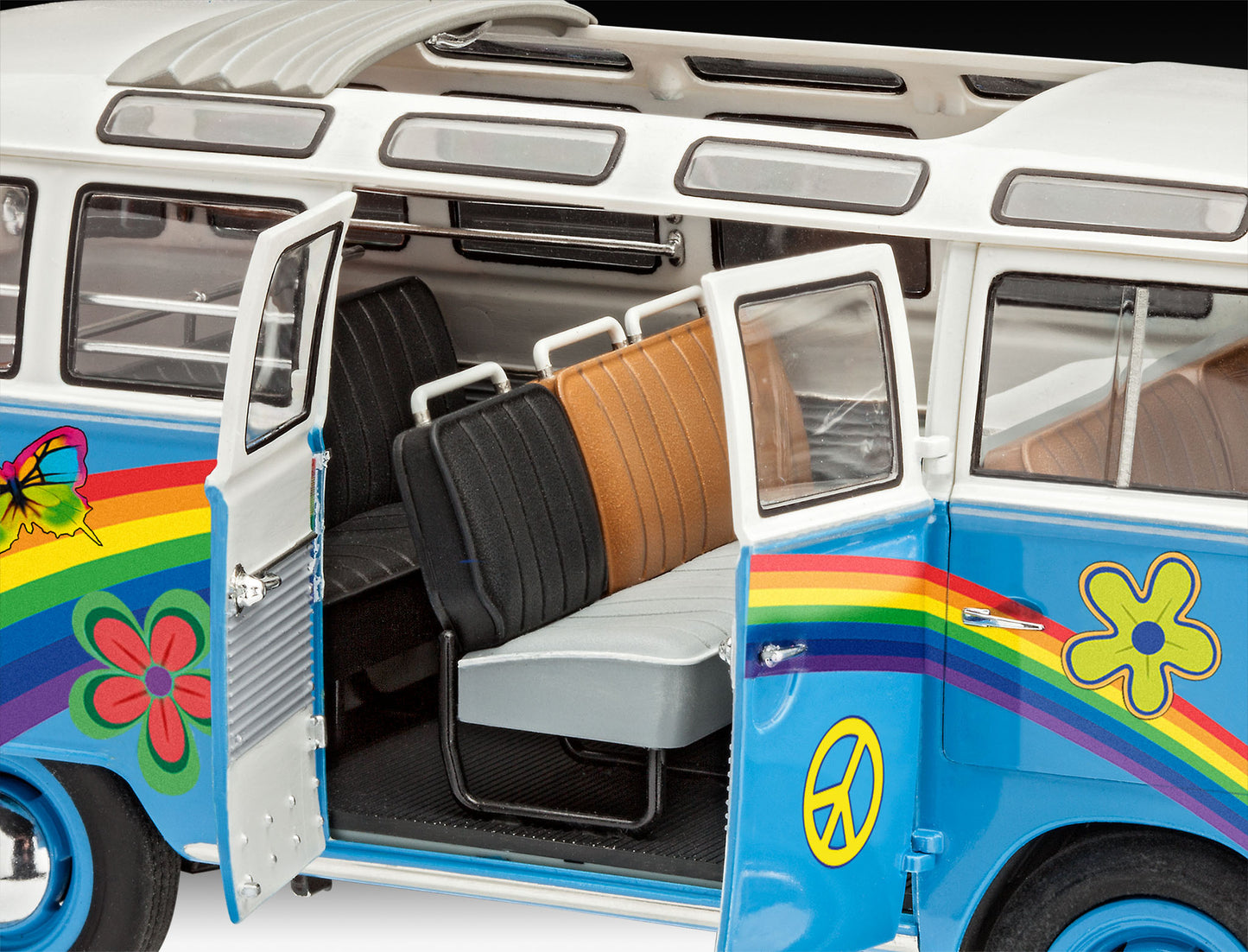 Revell Volkswagen T1 Samba Bus Flower Power (1:24)