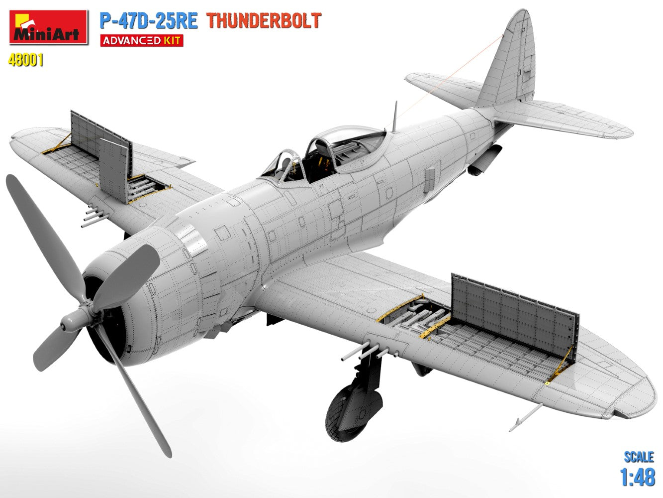 MiniArt P-47D-25RE Thunderbolt (1:48)