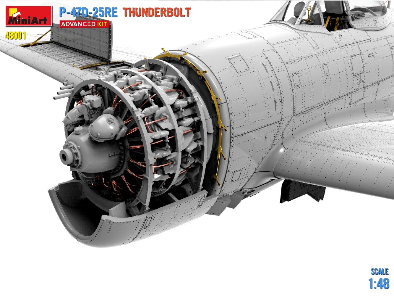 MiniArt P-47D-25RE Thunderbolt (1:48)