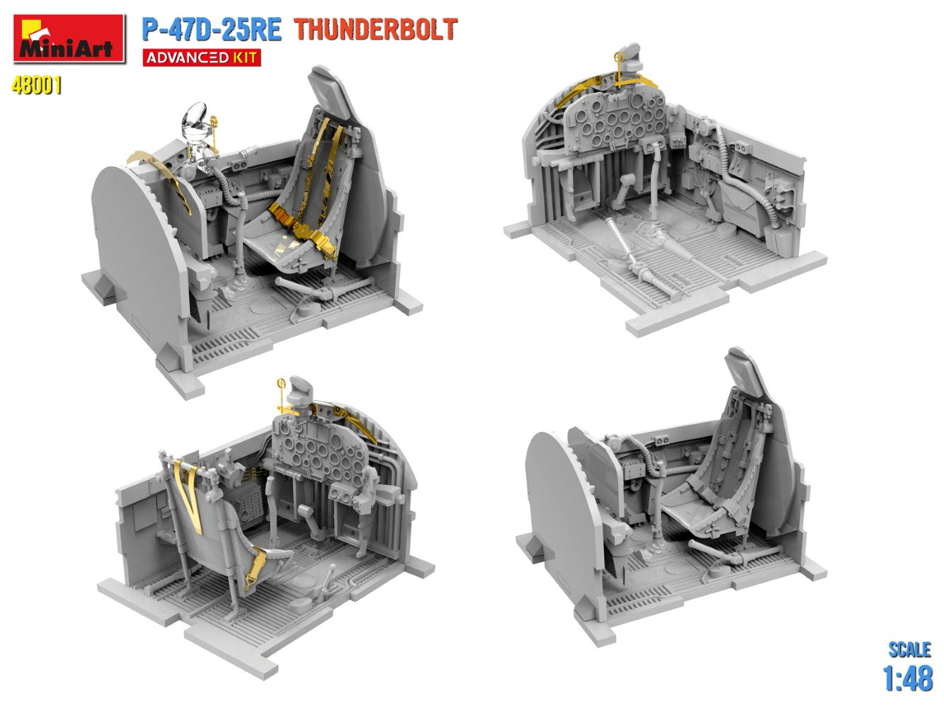 MiniArt P-47D-25RE Thunderbolt (1:48)
