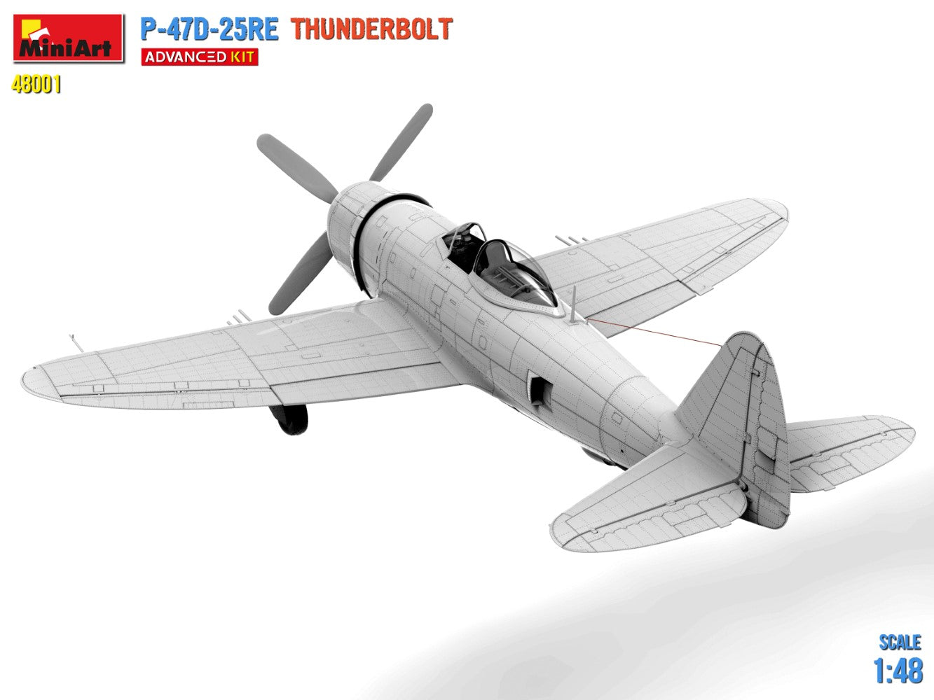 MiniArt P-47D-25RE Thunderbolt (1:48)
