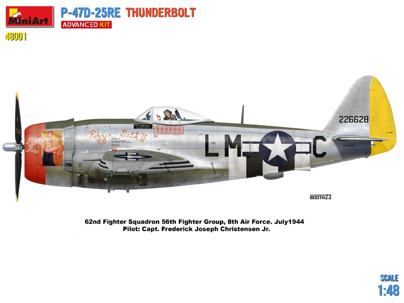 MiniArt P-47D-25RE Thunderbolt (1:48)