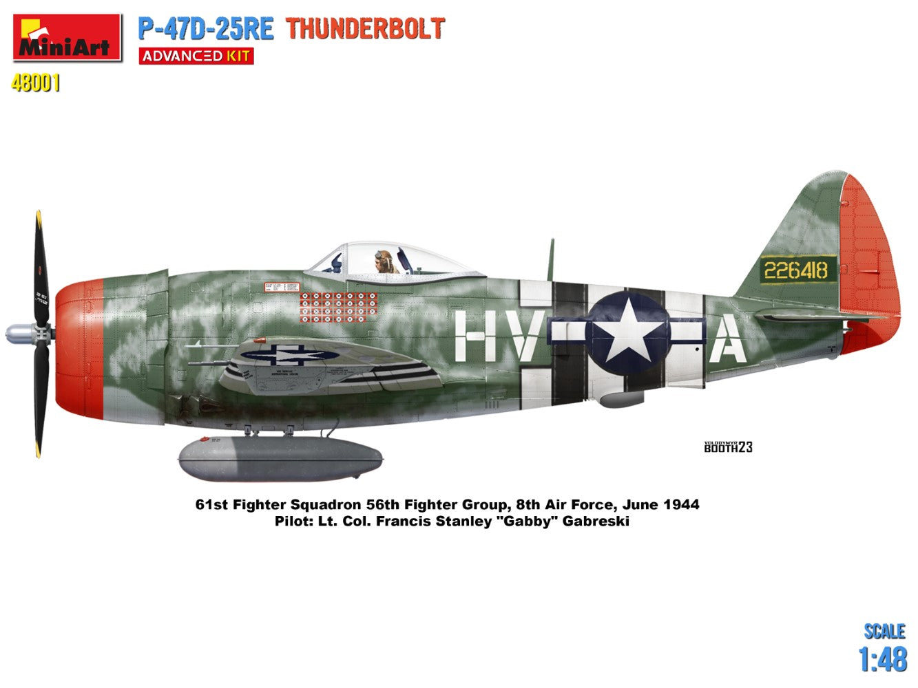 MiniArt P-47D-25RE Thunderbolt (1:48)