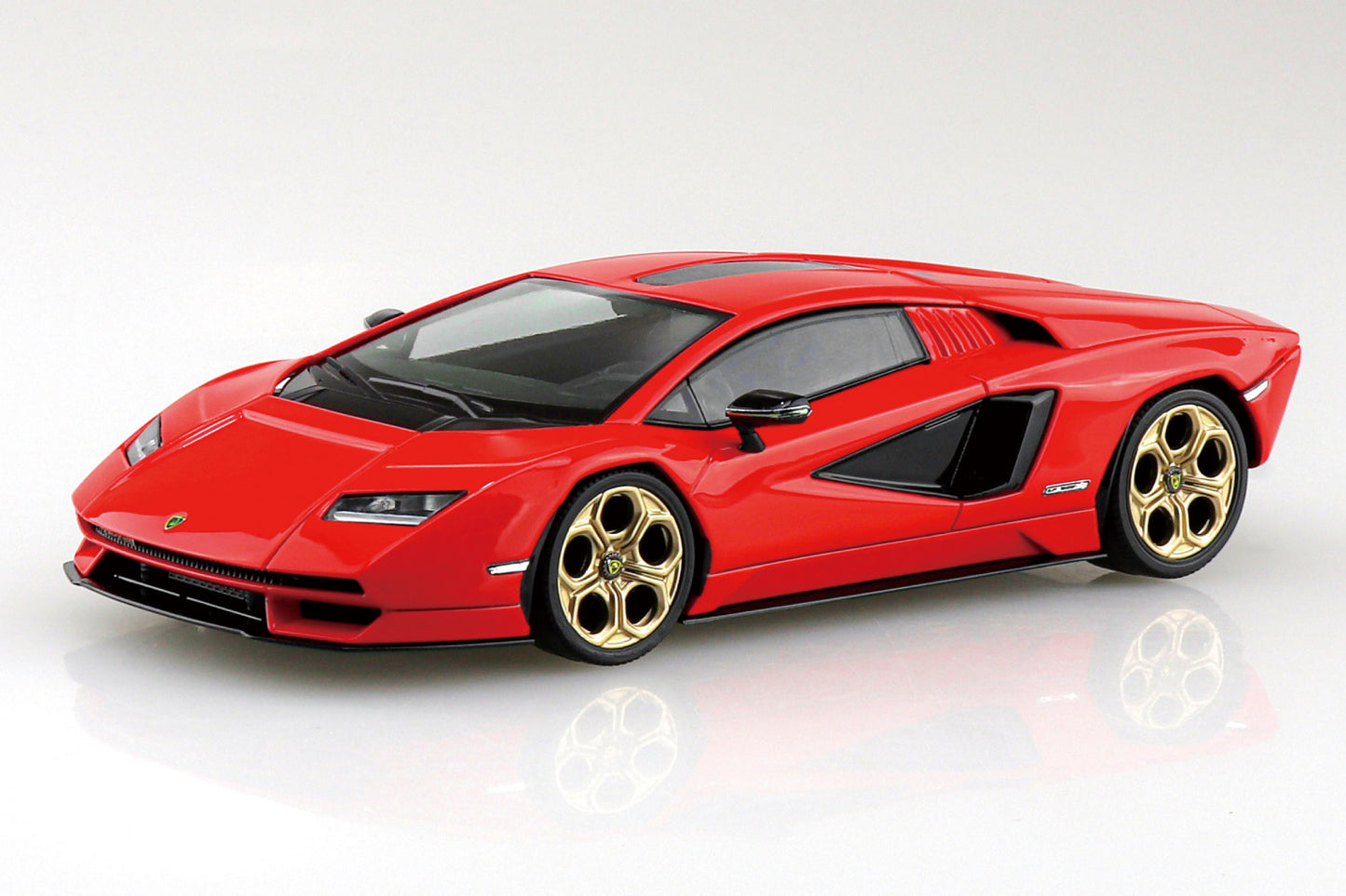 Aoshima Snap Kit Lamborghini Countach LPI 800-4 - Red (1:32)