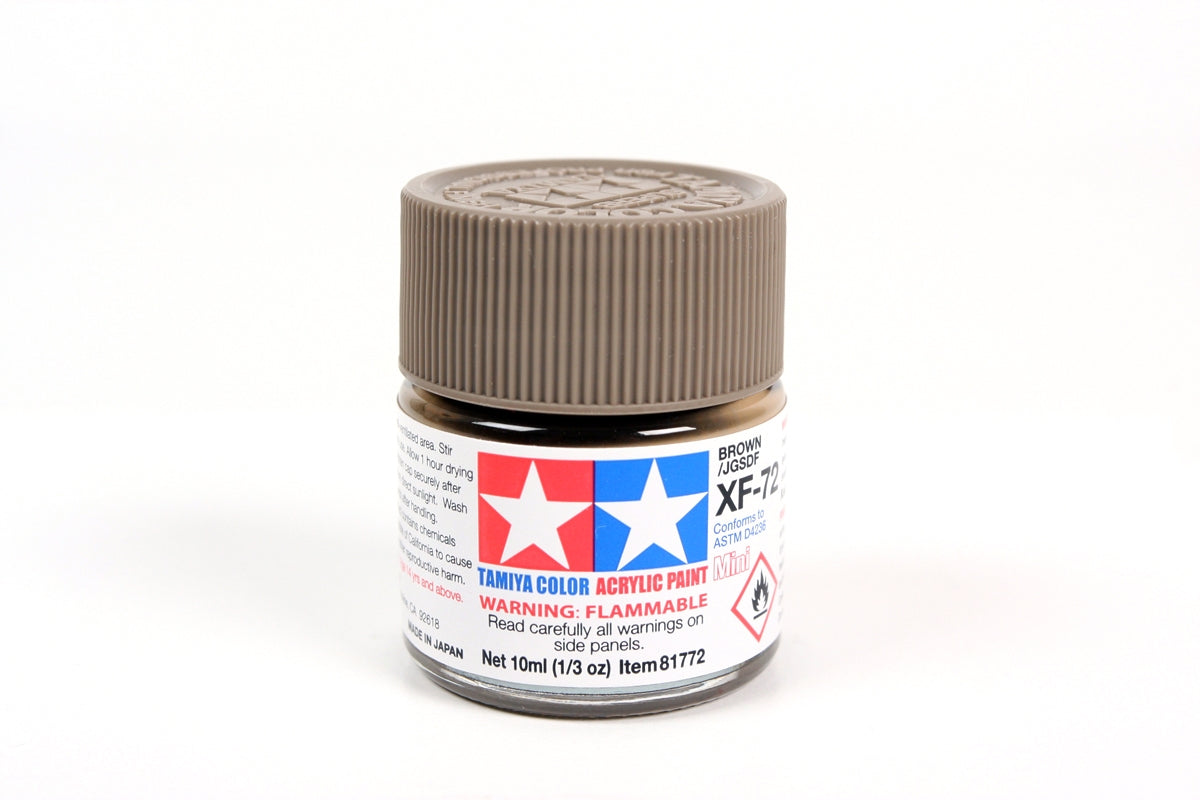 Tamiya Acrylic Mini XF-72 Brown (JGSDF) (10ml)
