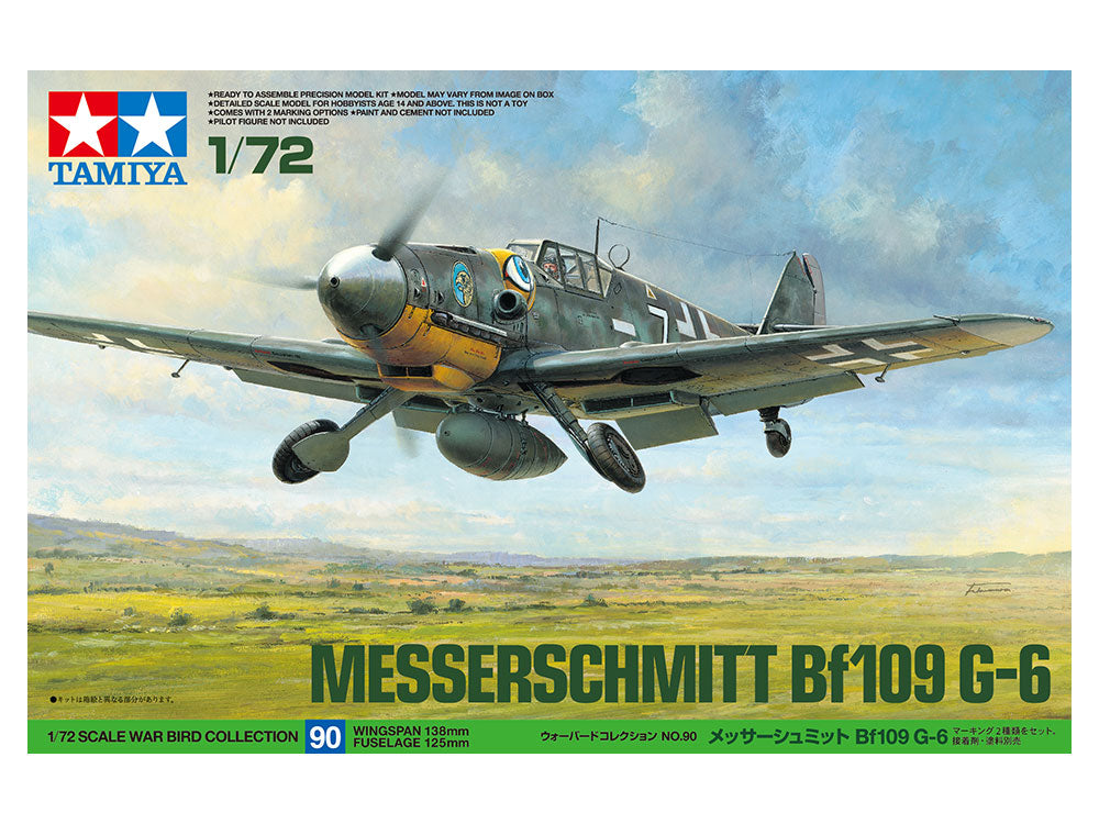 Tamiya Messerschmitt Bf109 G-6 (1:72)