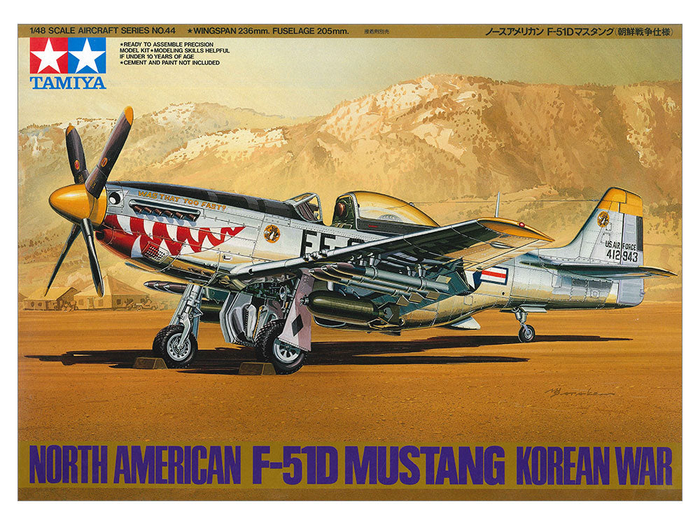 Tamiya North American F-51D Mustang - Korean War (1:48)