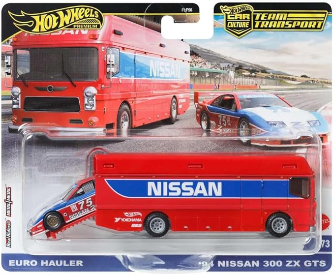 Hot Wheels Car Culture Team Transport Euro Hauler '94 Nissan 300 ZX GTS (1:64)