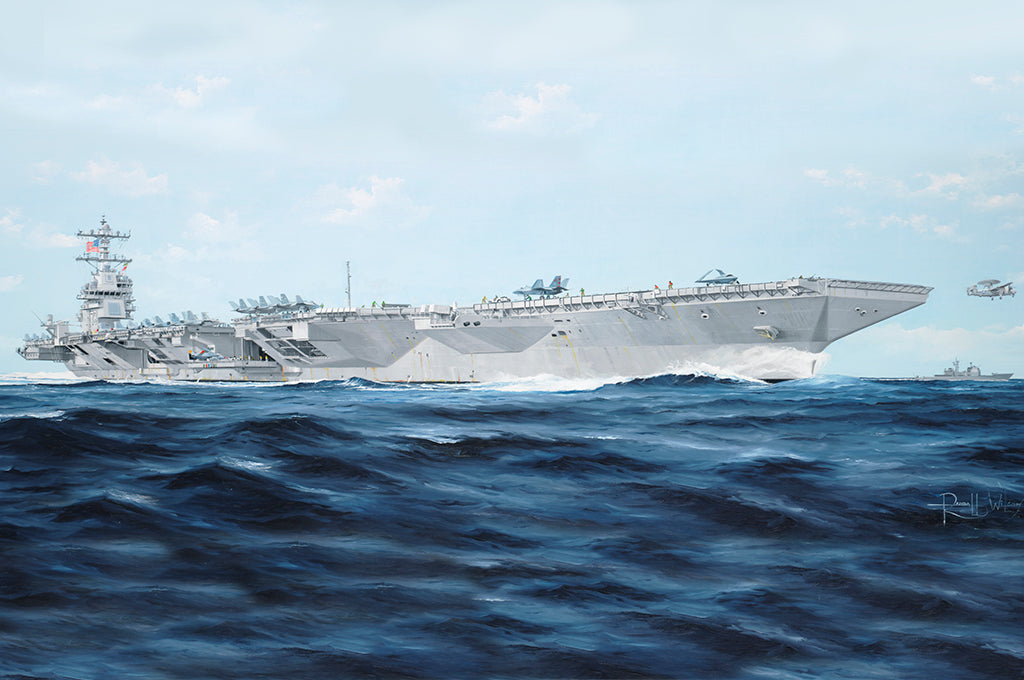Trumpeter USS Gerald R. Ford CVN-78 Aircraft Carrier (1:350)