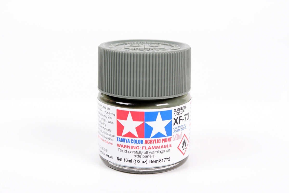 Tamiya Acrylic Mini XF-73 Dark Green (JGSDF) (10ml)