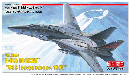 Fine Molds U.S. Navy F-14A Tomcat - USS Independence, 1995 (1:72)