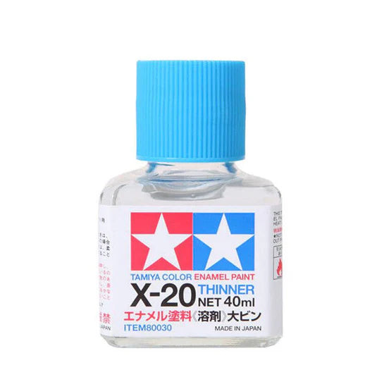 Tamiya Color Enamel Paint X-20 Enamel Thinner (40ml)